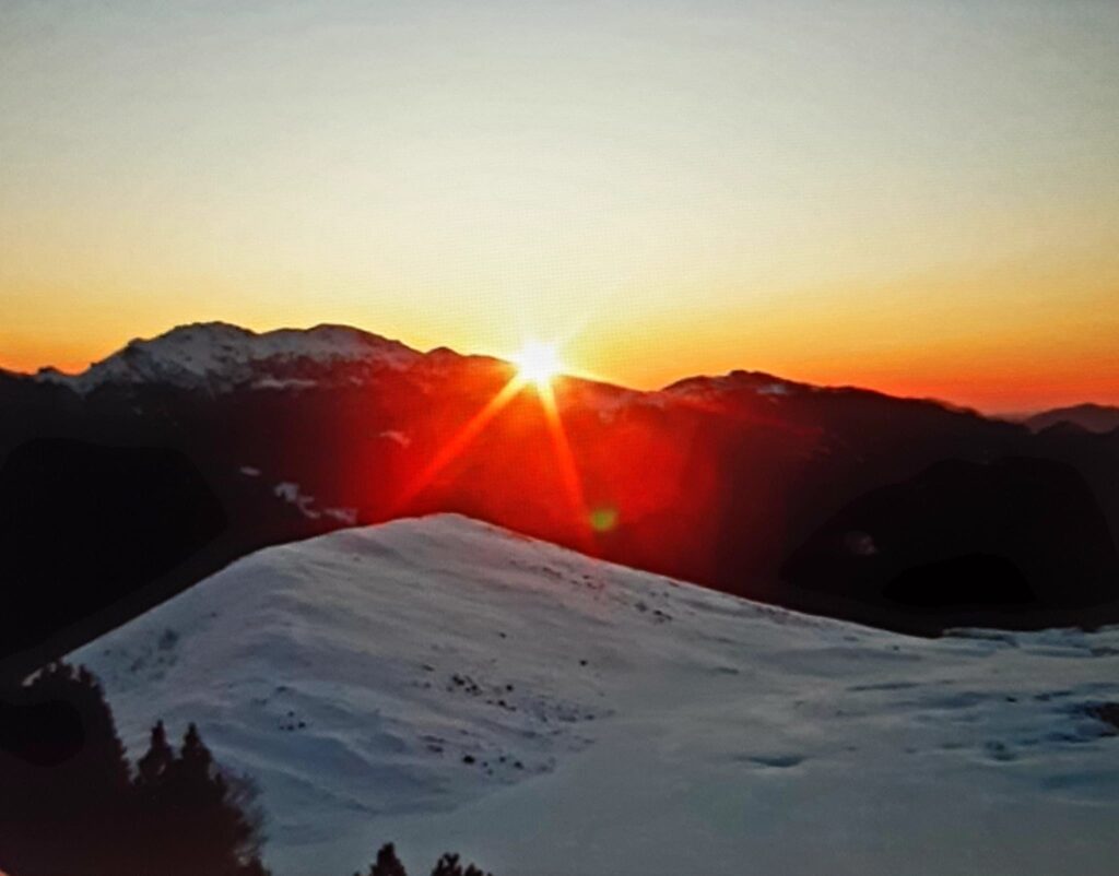 Sonnenaufgang Revier Büel